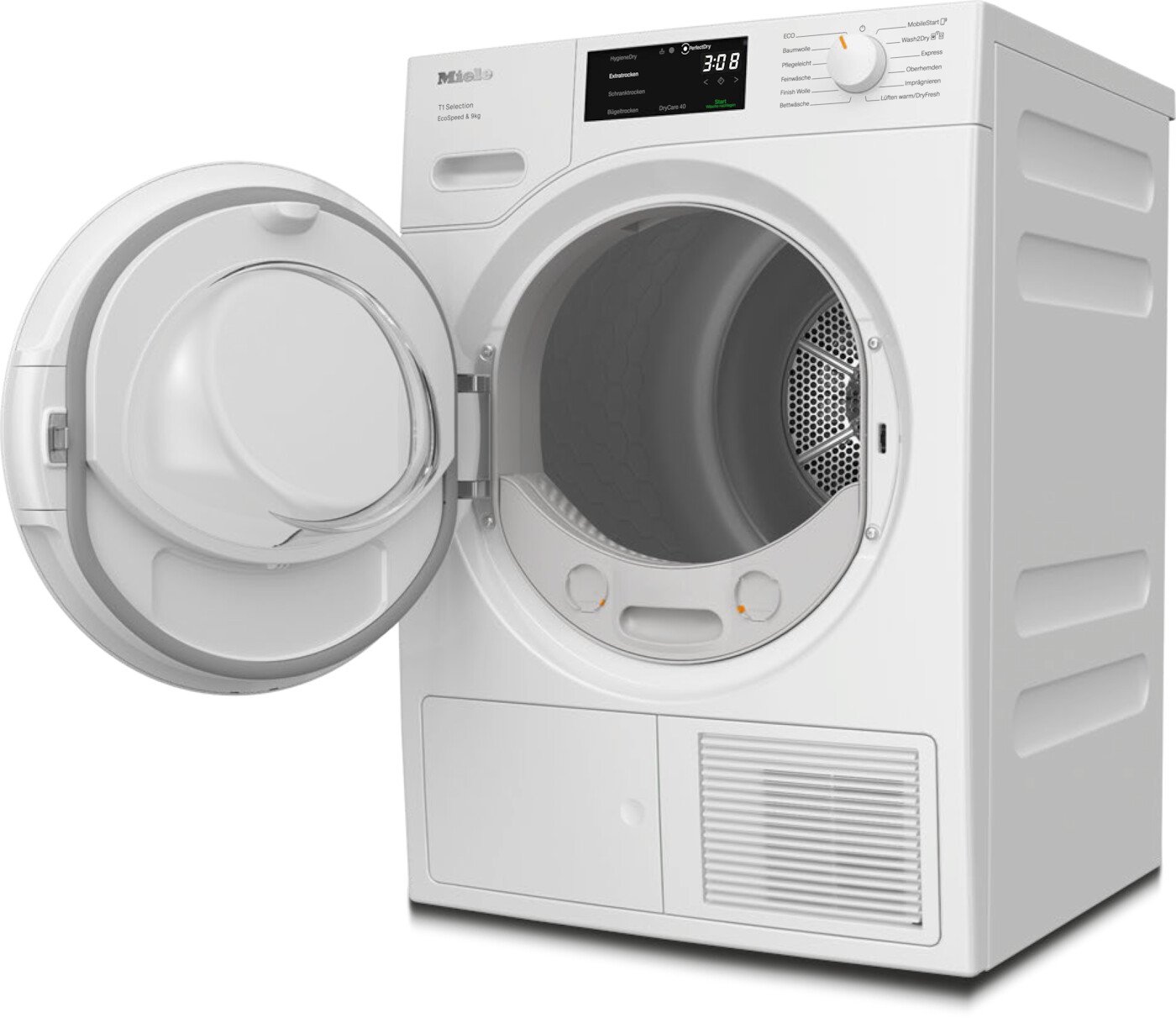 Uscator de rufe Miele TSH783WP EcoSpeed&amp;9kg